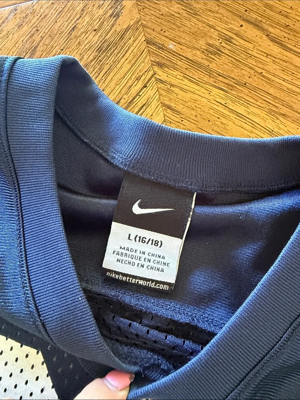 Nike PSU signed Jersey